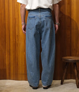 SSSTEIN "VINTAGE REPRODUCTION WIDE TUCK DENIM"