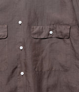 HERILL  "Rummy-linen Reguler collar Shirt"