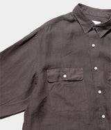 HERILL  "Rummy-linen Reguler collar Shirt"