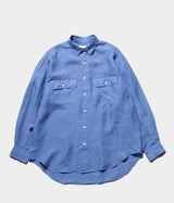 HERILL  "Rummy-linen Reguler collar Shirt"