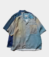 YOKE "PRINTED OPEN COLLAR SHIRT"