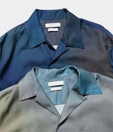 YOKE "PRINTED OPEN COLLAR SHIRT"