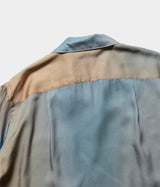 YOKE "PRINTED OPEN COLLAR SHIRT"