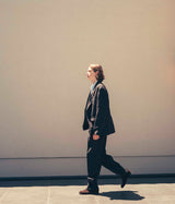A.PRESSE "Wide Tapered Trousers"