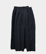 A.PRESSE "Wide Tapered Trousers"
