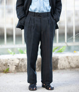A.PRESSE "Wide Tapered Trousers"