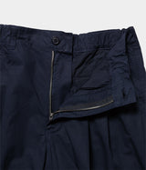 STILL BY HAND "PT02231" 2-tuck mid-thigh tapered pants