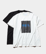 SSSTEIN "PRINT TEE (MERCERISED COTTON) BLUE"