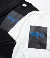 SSSTEIN "PRINT TEE (MERCERISED COTTON) BLUE"