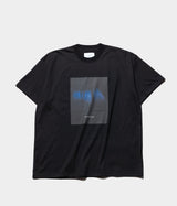 SSSTEIN "PRINT TEE (MERCERISED COTTON) BLUE"