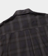SSSTEIN "OVERSIZED SS SHIRT OMBRE CHECK"