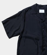 SSSTEIN "OVERSIZED CUPRO OPEN COLLAR SS SHIRT"