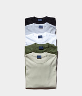 HANDVAERK NAVY "HEAVY WEIGHT JERSEY S/S T-SHIRT"