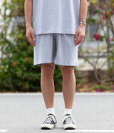 HANDVAERK NAVY "HEAVY WEIGHT JERSEY SHORTS"