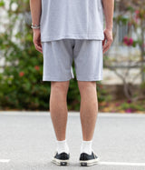 HANDVAERK NAVY "HEAVY WEIGHT JERSEY SHORTS"