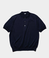 A.PRESSE "Cotton Knit S/S Polo Shirts"