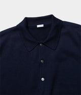 A.PRESSE "Cotton Knit S/S Polo Shirts"