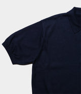 A.PRESSE "Cotton Knit S/S Polo Shirts"