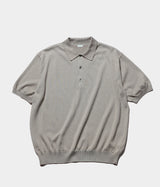 A.PRESSE "Cotton Knit S/S Polo Shirts"