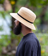 COMESANDGOES "7mm WHEAT BRAID HAT"