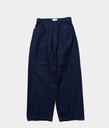 STILL BY HAND "DN02231" wide denim pants