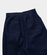STILL BY HAND "DN02231" wide denim pants