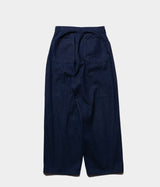 STILL BY HAND "DN02231" wide denim pants