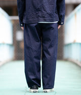 STILL BY HAND "DN02231" wide denim pants