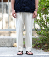 STILL BY HAND "PT03232" 中太テーパードパンツ