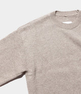 SSSTEIN "EX FINE LAMBS CREW NECK KNIT LS"