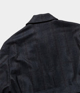 SSSTEIN "INVERTED PLEATS BALMACAAN COAT"