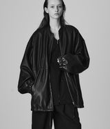 SSSTEIN "LEATHER DREWSTRING JACKET"