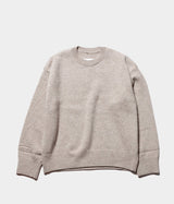 SSSTEIN "EX FINE LAMBS CREW NECK KNIT LS"