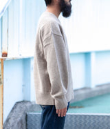 SSSTEIN "EX FINE LAMBS CREW NECK KNIT LS"