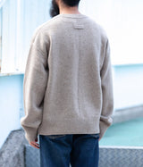SSSTEIN "EX FINE LAMBS CREW NECK KNIT LS"