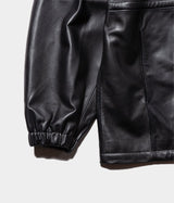 SSSTEIN "LEATHER DREWSTRING JACKET"
