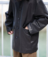 SSSTEIN "LEATHER CAR JACKET"