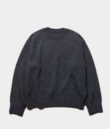 SSSTEIN "EX FINE LAMBS CREW NECK KNIT LS"