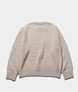 SSSTEIN "EX FINE LAMBS CREW NECK KNIT LS"
