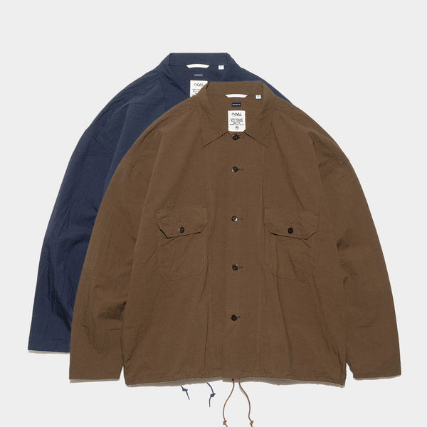 L ナナミカ Cotton Wool Deck Shirt ナチュラルホワイト L ナナミカ Cotton Wool Deck Shirt ナチュラルホワイト