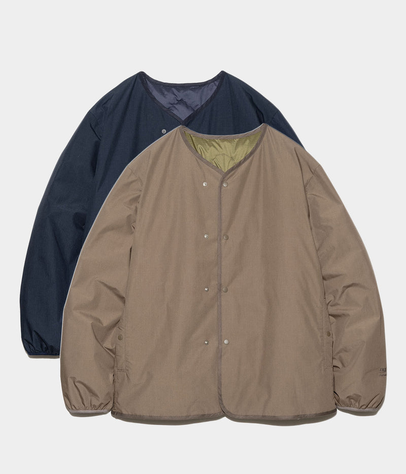 NANAMICA "Reversible Down Cardigan"