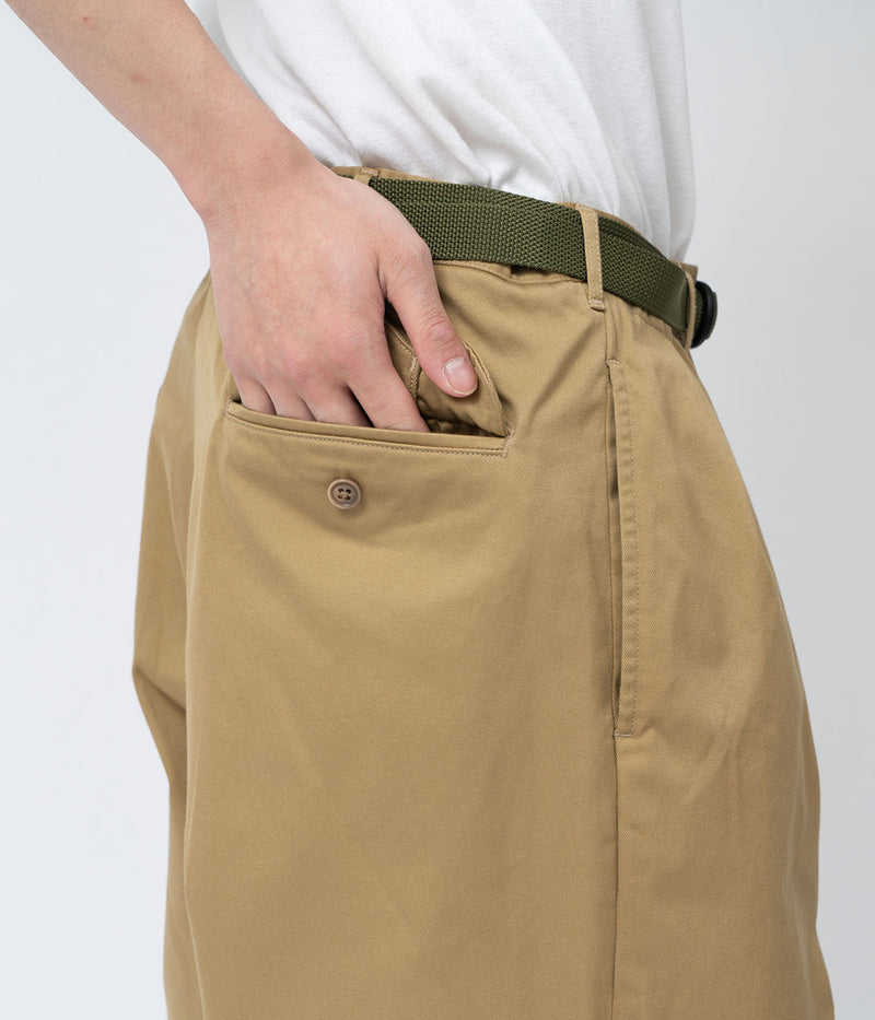 NANAMICA "Double Pleat Chino Pants"