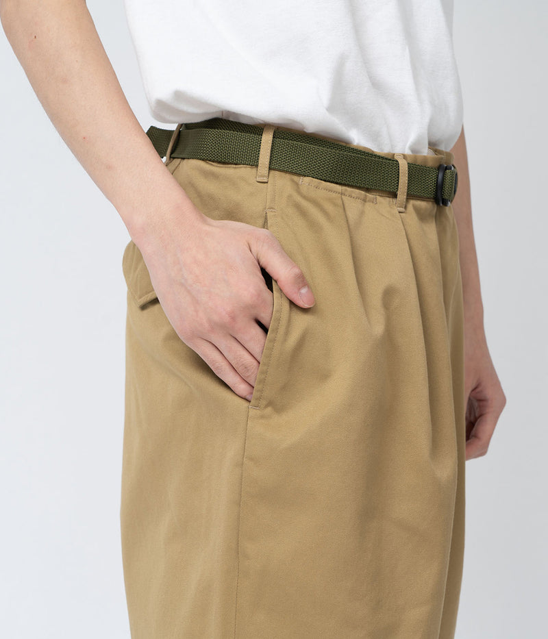 NANAMICA "Double Pleat Chino Pants"