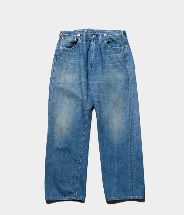 A.PRESSE 2025 STYLE1 "No.2 Washed Denim Pants"