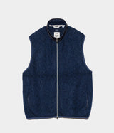 NANAMICA "Zip-Up Mohair Vest"