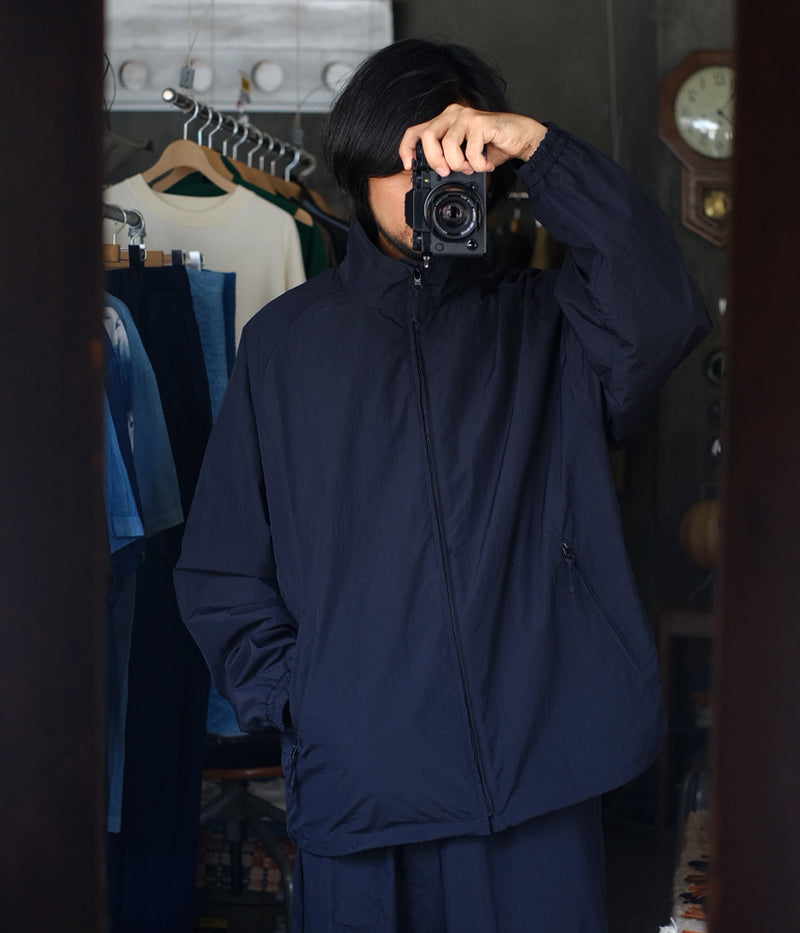 SSSTEIN "WINDBREAKER STAND COLLAR JACKET"