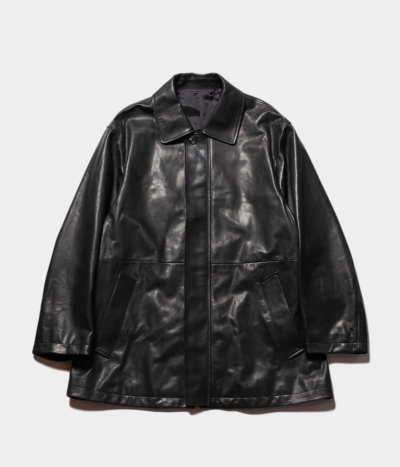 SSSTEIN "LEATHER ZIP JACKET"