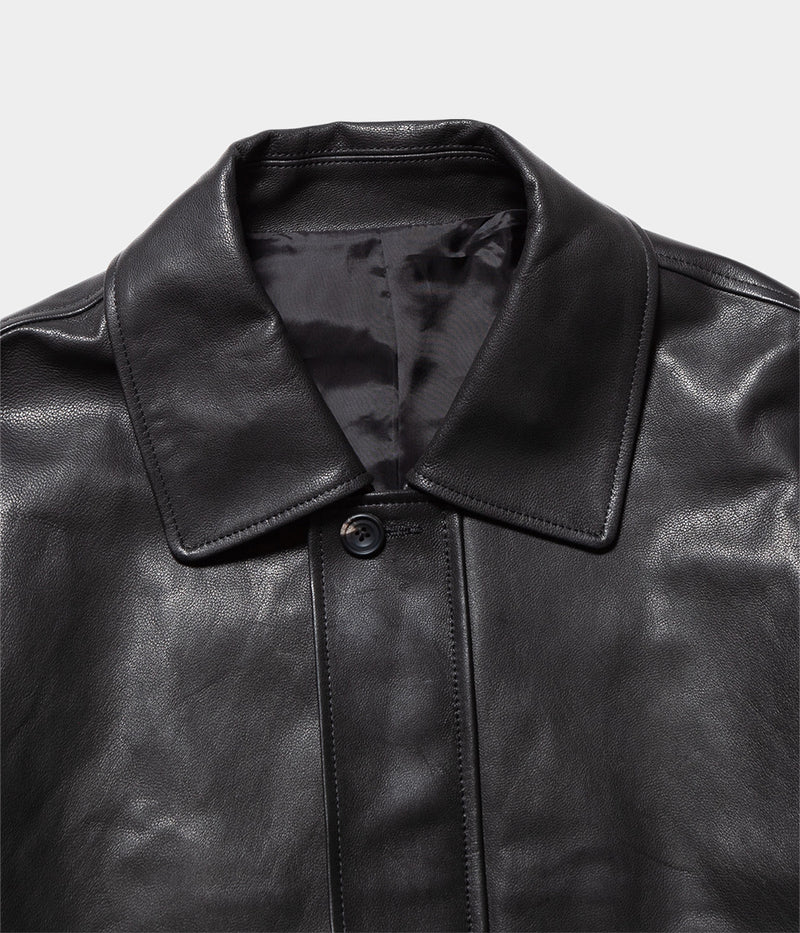 SSSTEIN "LEATHER ZIP JACKET"