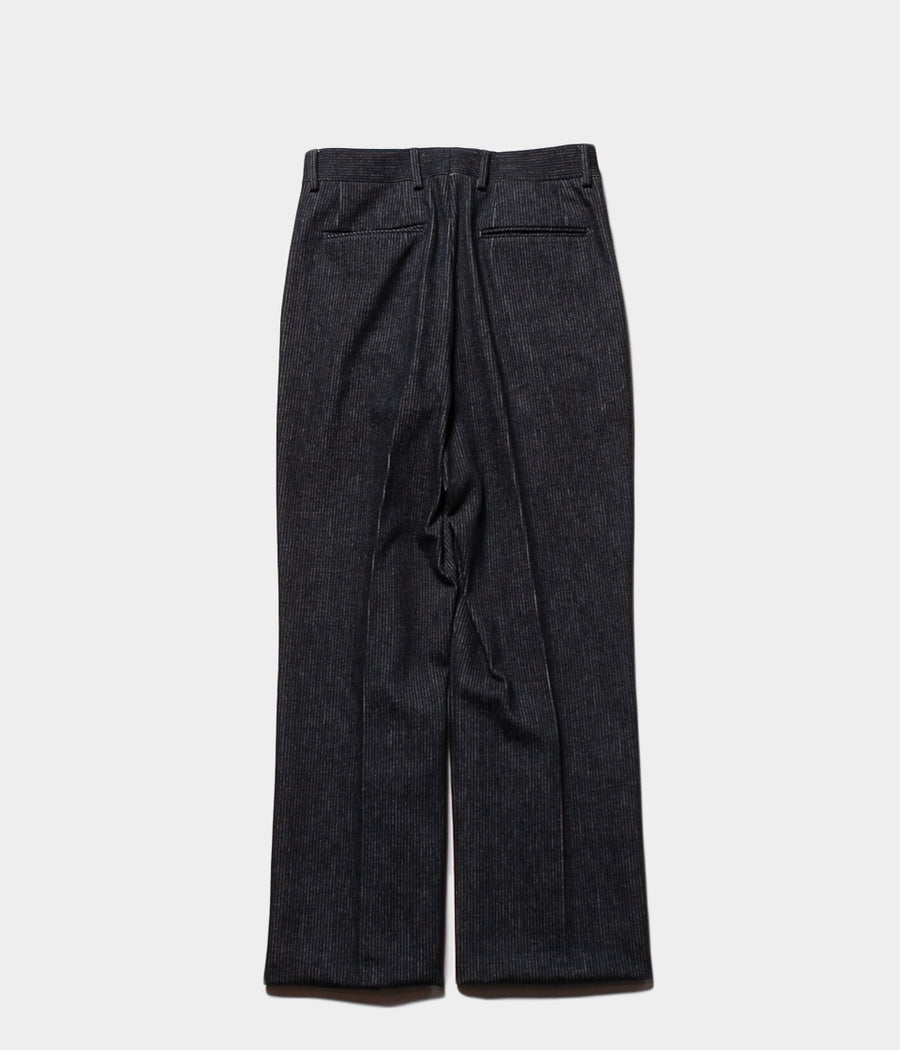 パンツ neat wool slacks wide 46 ニートのウォッシャブルウールスラックス。 | オーベルジュ