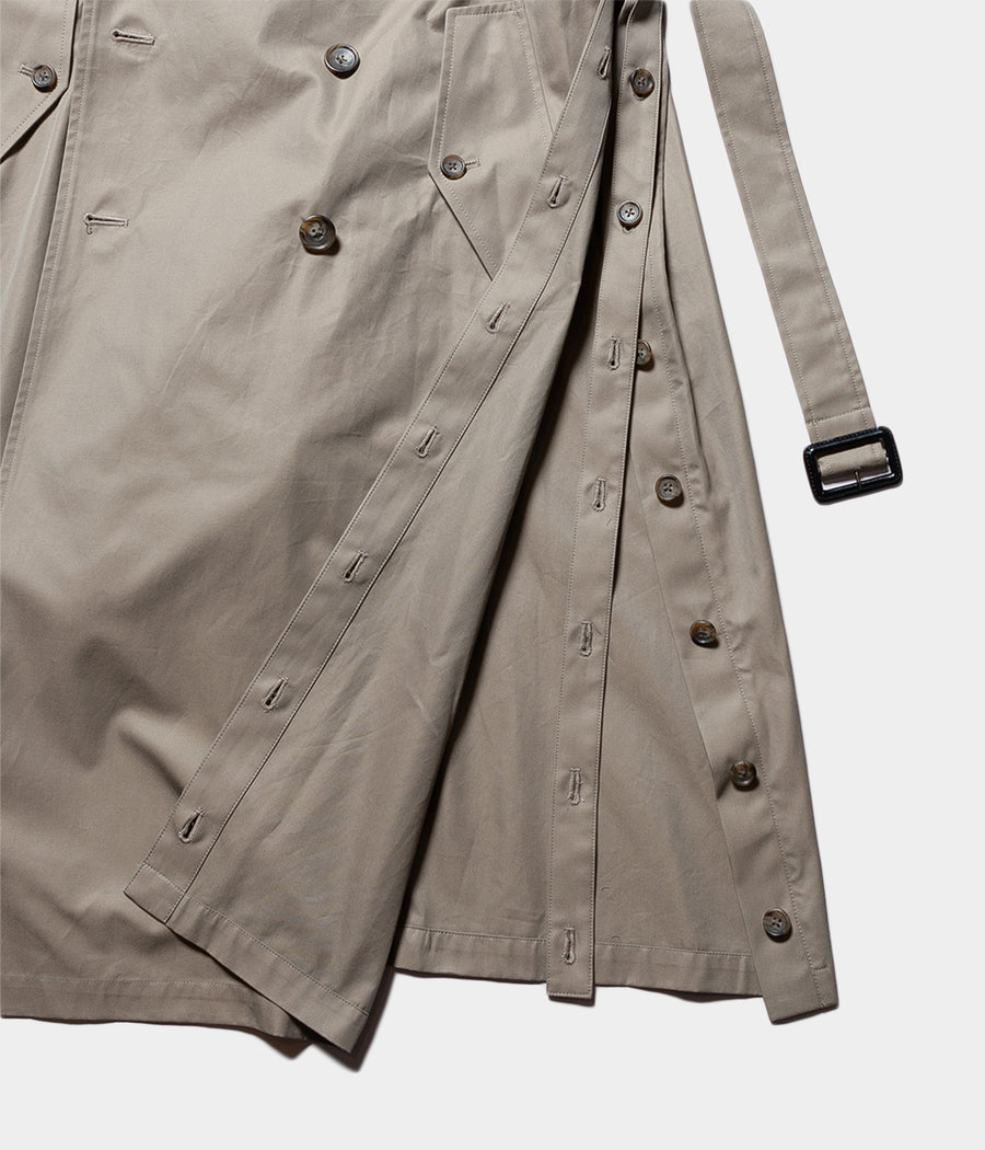 ジャケット・アウター stein20ssOVERSIZED OVERLAPED TRENCH COAT stein OVERSIZED OVERLAPED TRENCH COAT・BEIGE - tity